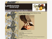 Tablet Screenshot of lambournes.uk.com